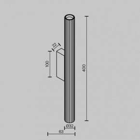 Бра Maytoni Calipso C082WL-12W2.7K-B в Нефтекамске - neftekamsk.ok-mebel.com | фото 4