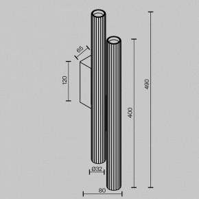 Бра Maytoni Calipso C082WL-24W2.7K-W в Нефтекамске - neftekamsk.ok-mebel.com | фото 5