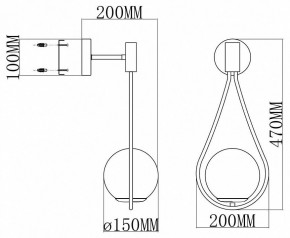 Бра Moderli Barocco V11574-1W в Нефтекамске - neftekamsk.ok-mebel.com | фото 8