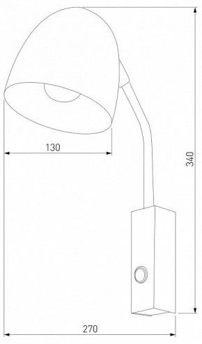 Бра TK Lighting Soho 4167 Soho Black в Нефтекамске - neftekamsk.ok-mebel.com | фото 2
