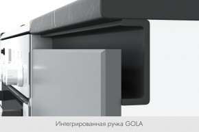 БЬЯНКА Кухонный гарнитур 1,6 белый/лиственница охотская/смоки софт в Нефтекамске - neftekamsk.ok-mebel.com | фото 3