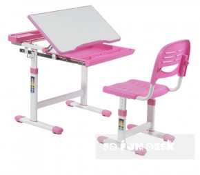 Комплект парта + стул трансформеры Cantare Pink в Нефтекамске - neftekamsk.ok-mebel.com | фото 1