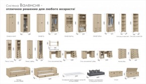 Детская Система Валенсия (Модульная) в Нефтекамске - neftekamsk.ok-mebel.com | фото 3