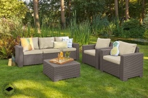 Диван Калифорния 3-х местный (California 2 Sofa), капучино в Нефтекамске - neftekamsk.ok-mebel.com | фото 3
