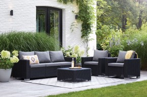 Диван Калифорния 3-х местный (California 3 Sofa), графит в Нефтекамске - neftekamsk.ok-mebel.com | фото 3