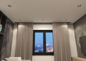 DK2061-BK Встраиваемый светильник IP 20, до 15 Вт, GU10, LED, черный, алюминий в Нефтекамске - neftekamsk.ok-mebel.com | фото 3