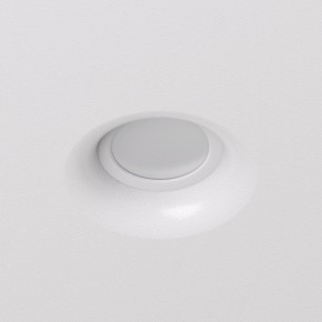 DK2080-WH Встраиваемый точечный светильник для натяжных ПВХ потолков INVIZ, IP 20, до 9 Вт, GU10, LED, белый, ABS-пластик в Нефтекамске - neftekamsk.ok-mebel.com | фото 2
