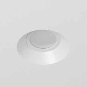 DK2081-WH Встраиваемый точечный светильник для натяжных ПВХ потолков INVIZ, IP 20, до 9 Вт, GU10, LED, белый, ABS-пластик в Нефтекамске - neftekamsk.ok-mebel.com | фото 2