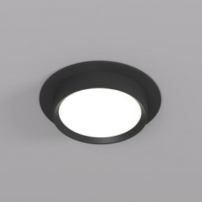 DK2090-BK Встраиваемый светильник FLAT, IP 20, до 15 Вт, GX53, LED, черный, алюминий в Нефтекамске - neftekamsk.ok-mebel.com | фото