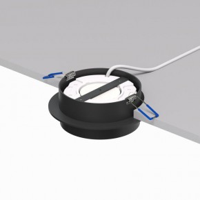 DK2090-BK Встраиваемый светильник FLAT, IP 20, до 15 Вт, GX53, LED, черный, алюминий в Нефтекамске - neftekamsk.ok-mebel.com | фото 4