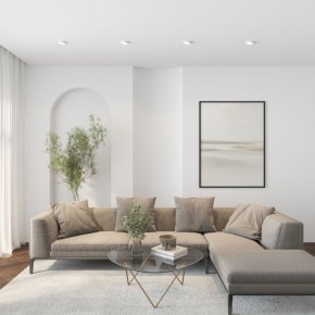 DK2091-WH Встраиваемый светильник FLAT, IP 20, до 15 Вт, GX53, LED, белый, алюминий в Нефтекамске - neftekamsk.ok-mebel.com | фото 2