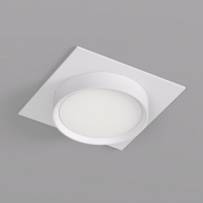 DK2091-WH Встраиваемый светильник FLAT, IP 20, до 15 Вт, GX53, LED, белый, алюминий в Нефтекамске - neftekamsk.ok-mebel.com | фото 4