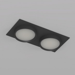 DK2092-BK Встраиваемый светильник FLAT, IP 20, до 15 Вт, GX53, LED, черный, алюминий в Нефтекамске - neftekamsk.ok-mebel.com | фото 5