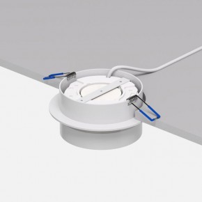DK2100-WH Встраиваемый светильник NIKO, IP 20, до 15 Вт, GX53, LED, белый, акрил, алюминий в Нефтекамске - neftekamsk.ok-mebel.com | фото 4