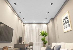 DK2120-BK Встраиваемый светильник, IP 20, 50 Вт, GU10, черный, алюминий в Нефтекамске - neftekamsk.ok-mebel.com | фото 6