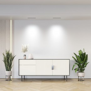 DK2515-WB Встраиваемый светильник SPACE со светодиодом L240mm 220V 20W 38° 4000К IP20 белый/черный алюминий в Нефтекамске - neftekamsk.ok-mebel.com | фото 7