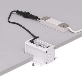 DK2530-WB Встраиваемый светильник SPACE со светодиодом под шпатлевку L69mm 220V 6W 38° 4000К IP20 белый/черный алюминий в Нефтекамске - neftekamsk.ok-mebel.com | фото 5