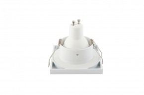 DK3014-WH Встраиваемый светильник влагозащ., IP 44, 50 Вт, GU10, белый, алюминий в Нефтекамске - neftekamsk.ok-mebel.com | фото 5