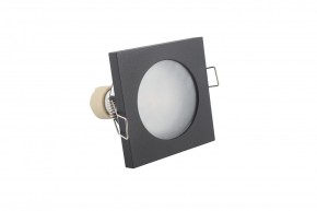 DK3015-BK Встраиваемый светильник влагозащ., IP 44, 50 Вт, GU10, черный, алюминий в Нефтекамске - neftekamsk.ok-mebel.com | фото 4