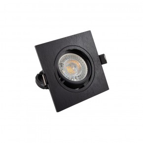 DK3021-BK Встраиваемый светильник, IP 20, 10 Вт, GU5.3, LED, черный, пластик в Нефтекамске - neftekamsk.ok-mebel.com | фото 2