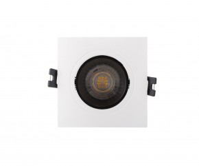 DK3021-WB Встраиваемый светильник, IP 20, 10 Вт, GU5.3, LED, белый/черный, пластик в Нефтекамске - neftekamsk.ok-mebel.com | фото 1