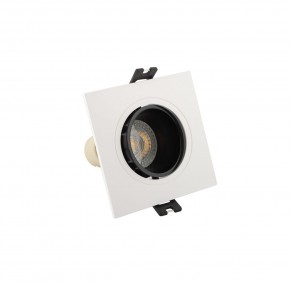 DK3021-WB Встраиваемый светильник, IP 20, 10 Вт, GU5.3, LED, белый/черный, пластик в Нефтекамске - neftekamsk.ok-mebel.com | фото 2