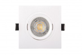 DK3021-WH Встраиваемый светильник, IP 20, 10 Вт, GU5.3, LED, белый, пластик в Нефтекамске - neftekamsk.ok-mebel.com | фото 2