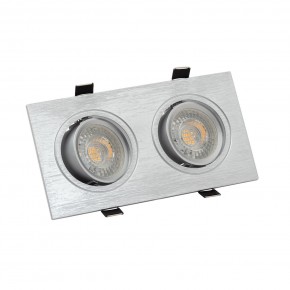 DK3022-CM Встраиваемый светильник, IP 20, 10 Вт, GU5.3, LED, серый, пластик в Нефтекамске - neftekamsk.ok-mebel.com | фото 2