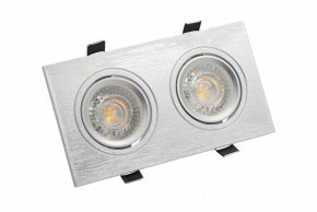 DK3022-CM Встраиваемый светильник, IP 20, 10 Вт, GU5.3, LED, серый, пластик в Нефтекамске - neftekamsk.ok-mebel.com | фото 3