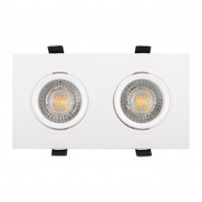 DK3022-WH Встраиваемый светильник, IP 20, 10 Вт, GU5.3, LED, белый, пластик в Нефтекамске - neftekamsk.ok-mebel.com | фото 2