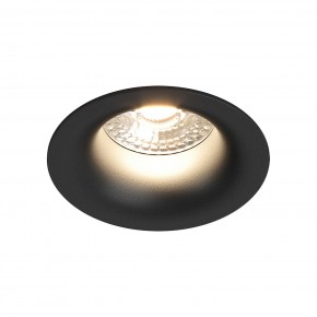DK3024-BK Встраиваемый светильник, IP 20, 10 Вт, GU5.3, LED, черный, пластик в Нефтекамске - neftekamsk.ok-mebel.com | фото