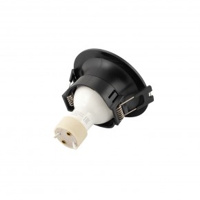 DK3024-BK Встраиваемый светильник, IP 20, 10 Вт, GU5.3, LED, черный, пластик в Нефтекамске - neftekamsk.ok-mebel.com | фото 3