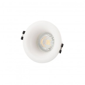 DK3024-WH Встраиваемый светильник, IP 20, 10 Вт, GU5.3, LED, белый, пластик в Нефтекамске - neftekamsk.ok-mebel.com | фото