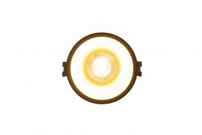 DK3026-BG Встраиваемый светильник, IP 20, 10 Вт, GU5.3, LED, черный/золотой, пластик в Нефтекамске - neftekamsk.ok-mebel.com | фото 2