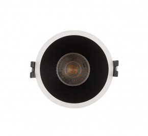 DK3026-WB Встраиваемый светильник, IP 20, 10 Вт, GU5.3, LED, белый/черный, пластик в Нефтекамске - neftekamsk.ok-mebel.com | фото