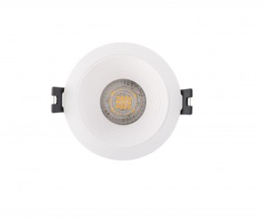 DK3027-WH Встраиваемый светильник, IP 20, 10 Вт, GU5.3, LED, белый, пластик в Нефтекамске - neftekamsk.ok-mebel.com | фото 1