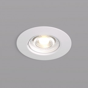 DK3028-WH Встраиваемый светильник, IP 20, 10 Вт, GU5.3, LED, белый, пластик в Нефтекамске - neftekamsk.ok-mebel.com | фото