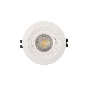 DK3029-WH Встраиваемый светильник, IP 20, 10 Вт, GU5.3, LED, белый, пластик в Нефтекамске - neftekamsk.ok-mebel.com | фото