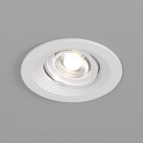 DK3029-WH Встраиваемый светильник, IP 20, 10 Вт, GU5.3, LED, белый, пластик в Нефтекамске - neftekamsk.ok-mebel.com | фото