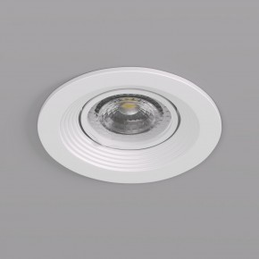 DK3029-WH Встраиваемый светильник, IP 20, 10 Вт, GU5.3, LED, белый, пластик в Нефтекамске - neftekamsk.ok-mebel.com | фото 4