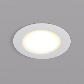 DK3046-WH Встраиваемый светильник, IP 20, 5Вт, LED, белый, пластик в Нефтекамске - neftekamsk.ok-mebel.com | фото
