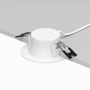 DK3046-WH Встраиваемый светильник, IP 20, 5Вт, LED, белый, пластик в Нефтекамске - neftekamsk.ok-mebel.com | фото 4