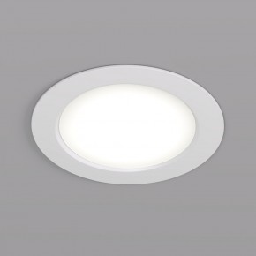 DK3049-WH Встраиваемый светильник, IP 20, 7Вт, LED, белый, пластик в Нефтекамске - neftekamsk.ok-mebel.com | фото