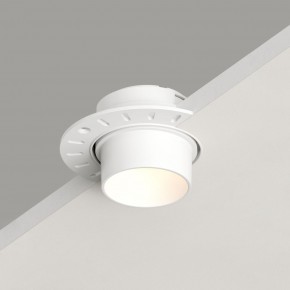 DK3056-WH Встраиваемый светильник под шпатлевку, IP20, до 15 Вт, LED, GU5,3, белый, пластик в Нефтекамске - neftekamsk.ok-mebel.com | фото 2