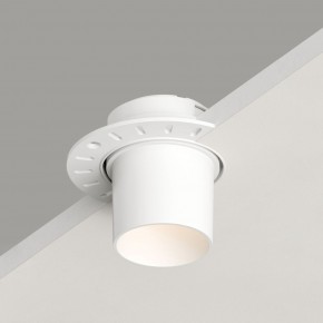 DK3057-WH Встраиваемый светильник под шпатлевку, IP20, до 15 Вт, LED, GU5,3, белый, пластик в Нефтекамске - neftekamsk.ok-mebel.com | фото 3