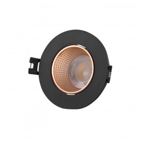 DK3061-BBR Встраиваемый светильник, IP 20, 10 Вт, GU5.3, LED, черный/бронзовый, пластик в Нефтекамске - neftekamsk.ok-mebel.com | фото 1