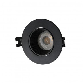 DK3061-BK Встраиваемый светильник, IP 20, 10 Вт, GU5.3, LED, черный/черный, пластик в Нефтекамске - neftekamsk.ok-mebel.com | фото