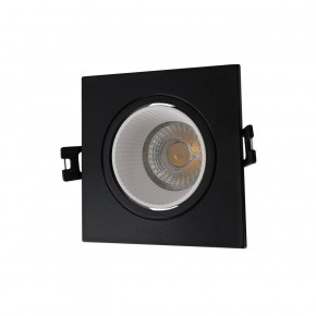 DK3071-BK+WH Встраиваемый светильник, IP 20, 10 Вт, GU5.3, LED, черный/белый, пластик в Нефтекамске - neftekamsk.ok-mebel.com | фото