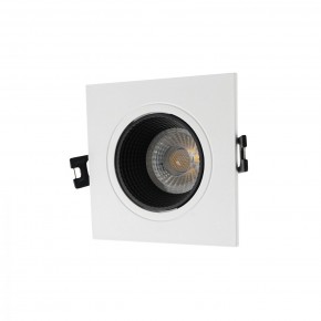 DK3071-WH+BK Встраиваемый светильник, IP 20, 10 Вт, GU5.3, LED, белый/черный, пластик в Нефтекамске - neftekamsk.ok-mebel.com | фото