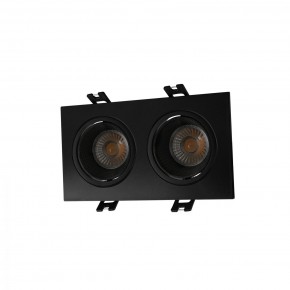 DK3072-BK Встраиваемый светильник, IP 20, 10 Вт, GU5.3, LED, черный/черный, пластик в Нефтекамске - neftekamsk.ok-mebel.com | фото